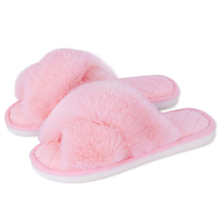 fluffy slippers
