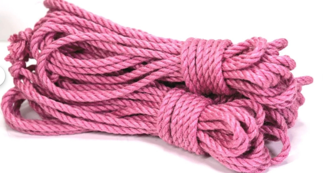 Jute rope set