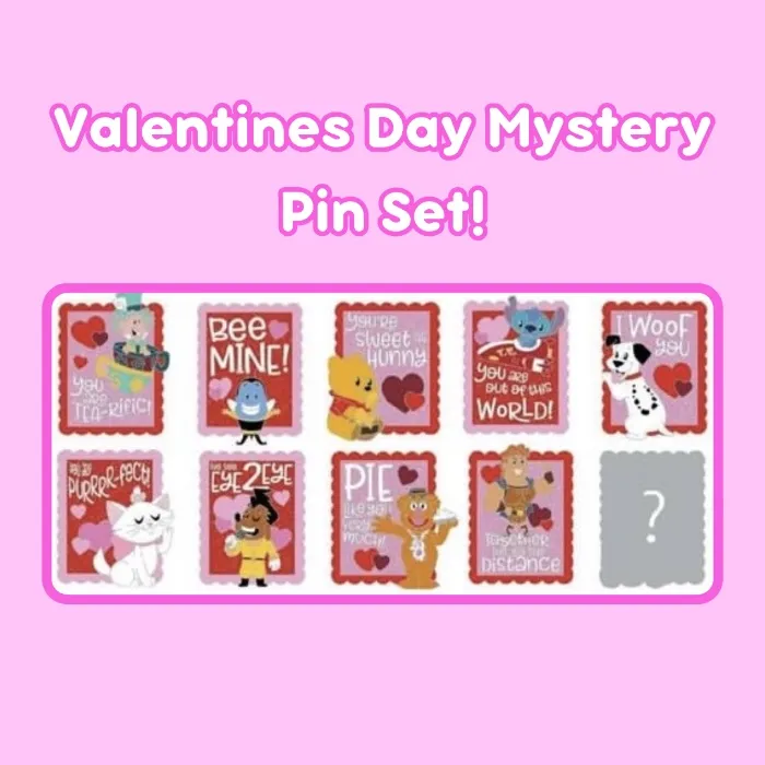 Valentine's Day Mystery Pin Set!
