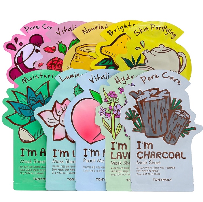 TonyMoly Face Masks