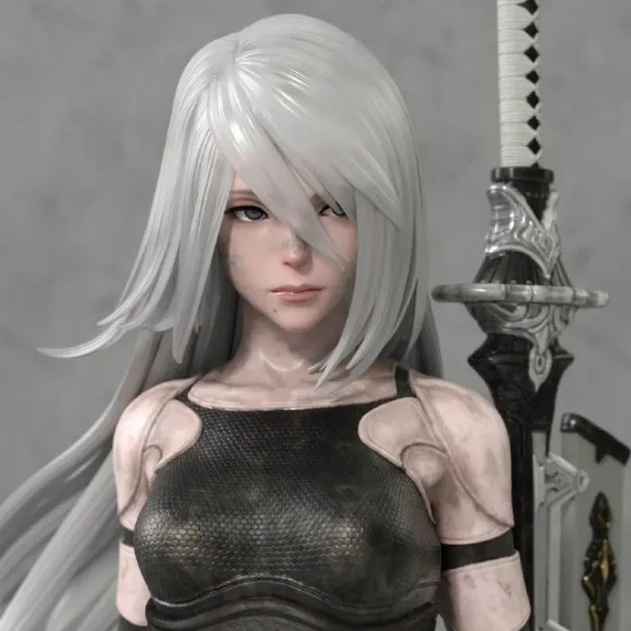 A2 cosplay + Heels