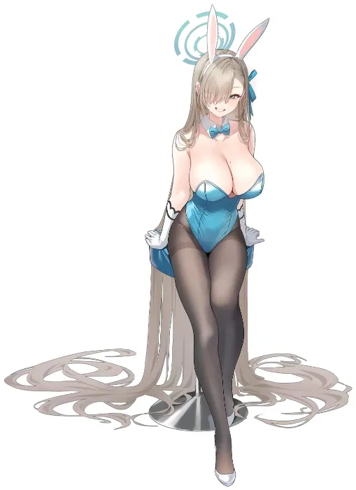 *ೃ༄ Ichinose Asuna Bunny Girl Cosplay + Heels