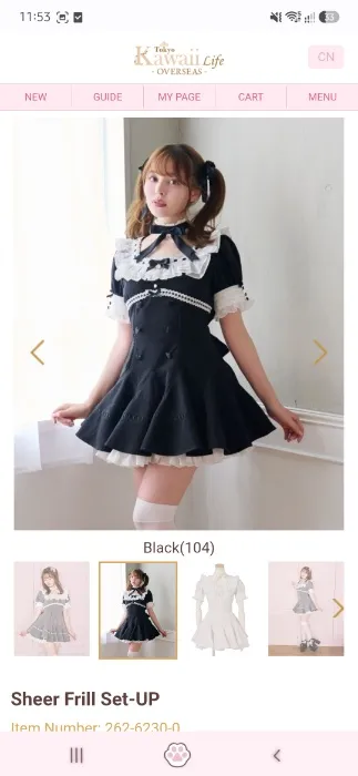 Lizlisa Setup Black