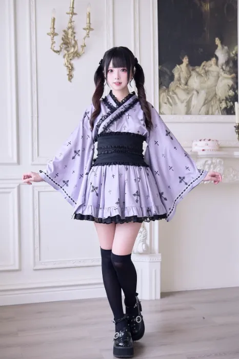 Nogenki yukata dress