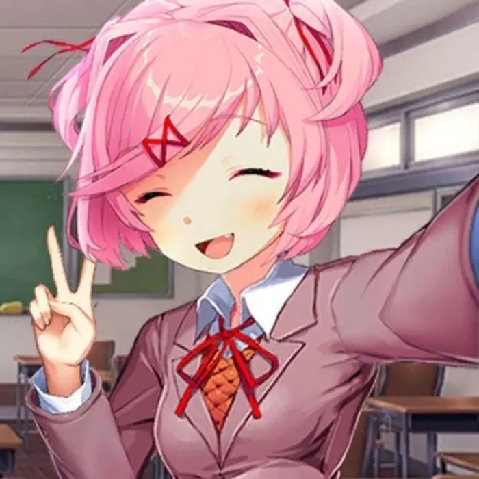 Natsuki DDLC cosplay