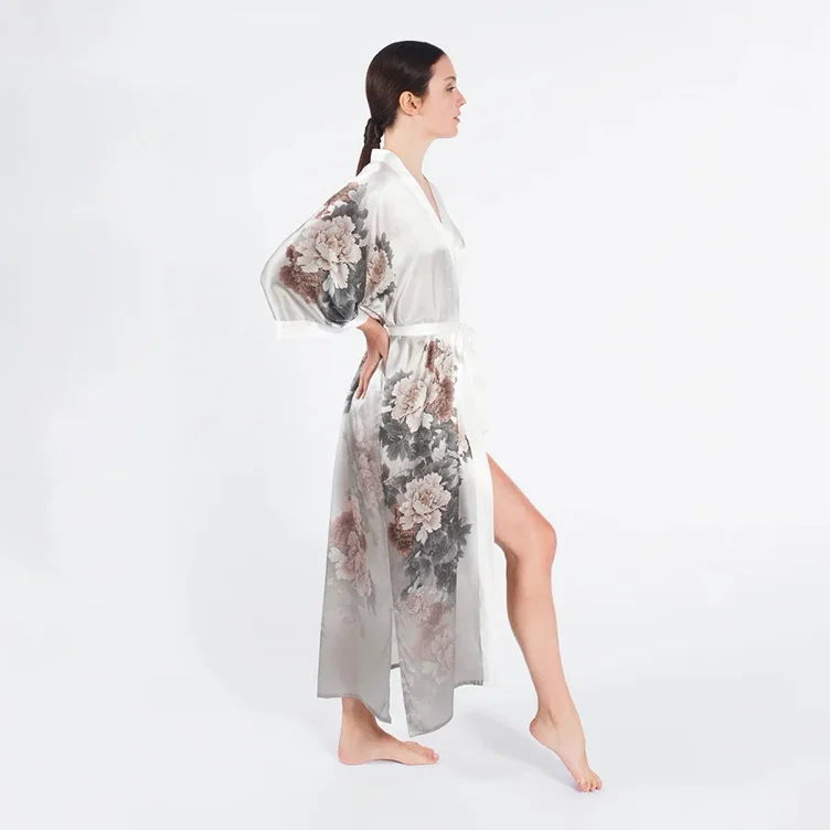 Silk Kimono Robe