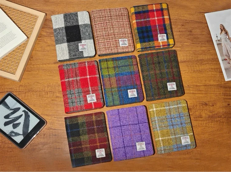 Harris Tweed kindle cover 