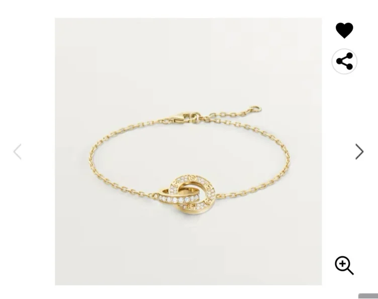 Cartier love bracelet yellow gold 