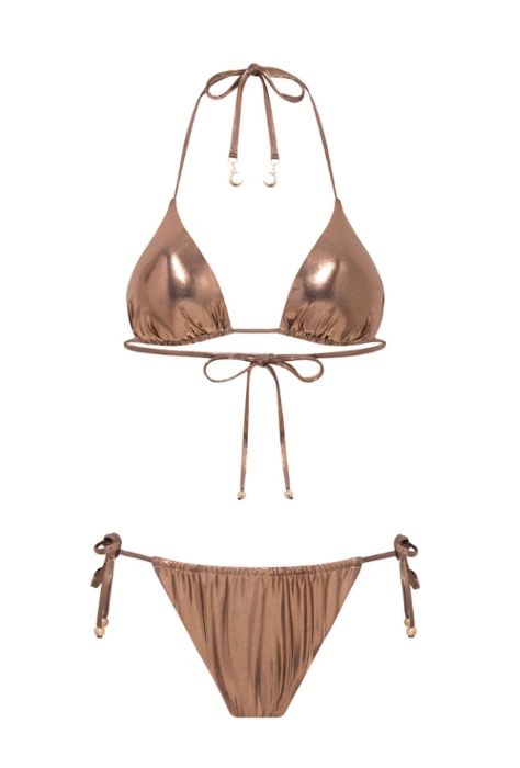Two-Piece Icon Bikini – Metallic