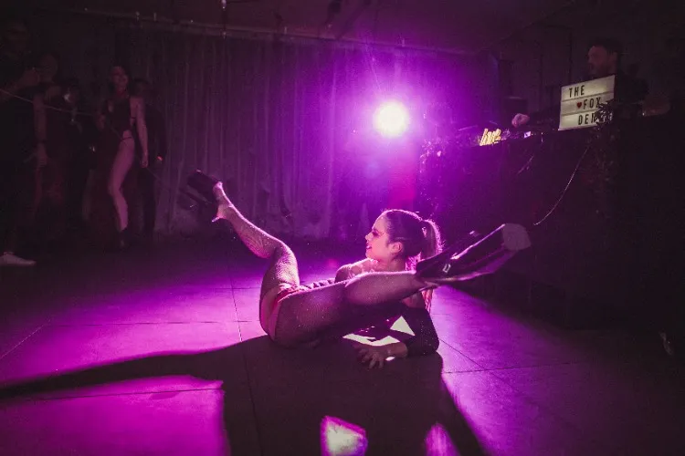 studio flooring for My home pole studio 