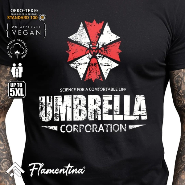 Umbrella Corp T-shirt Horror Stars City Virus Police Evil Raccoon Outbreak Dept Corp - Etsy UK
