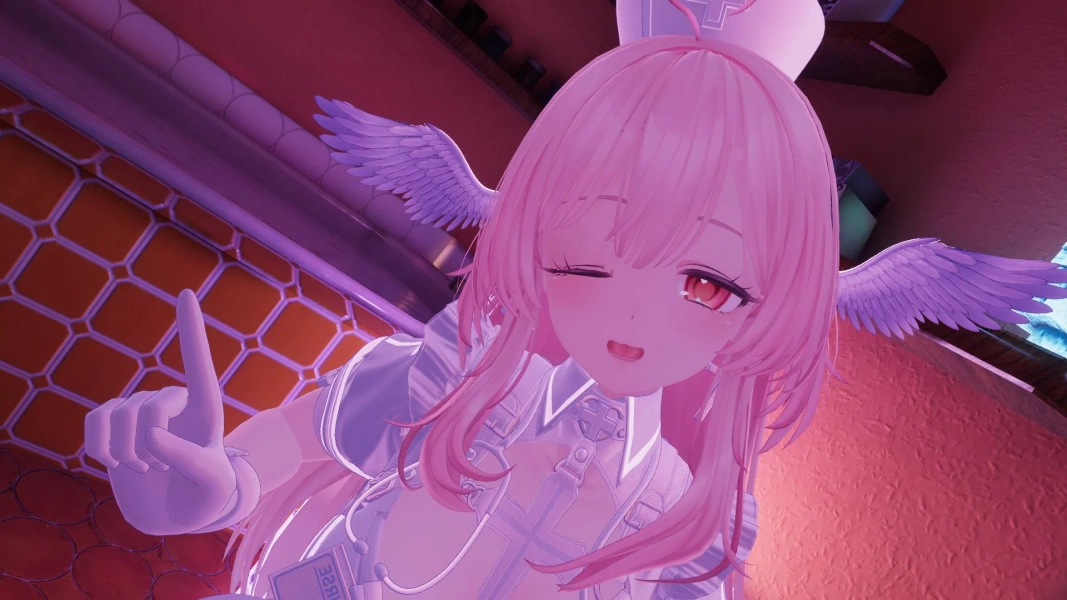 Custom VRChat Model by Dove (@doveluzon)