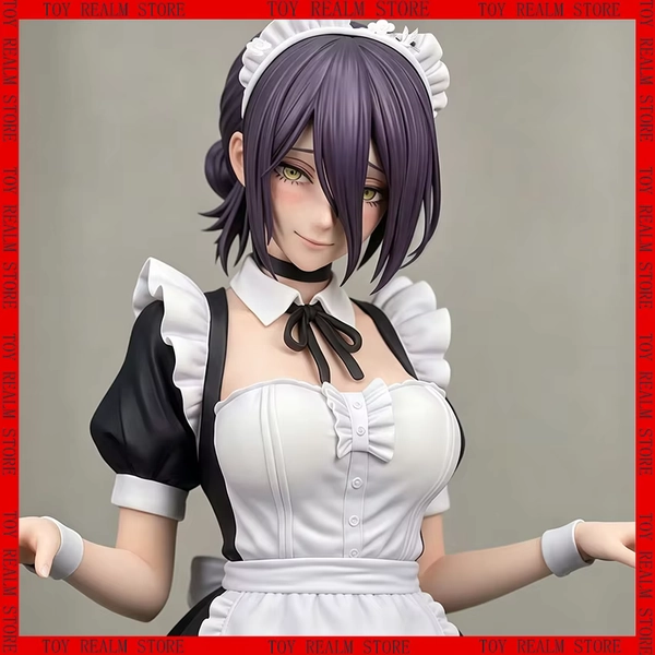Auf Lager: Chainsaw Man Serie Reze Maid Kostüm PVC-Statue 21cm Anime Sammlerstück GK Figur Desktop-Dekor Modell Halloween-Geschenk - AliExpress 