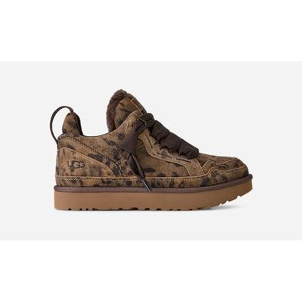 UGG® Women's Lowmel Spotted Shoes in Chestnut, Size 7