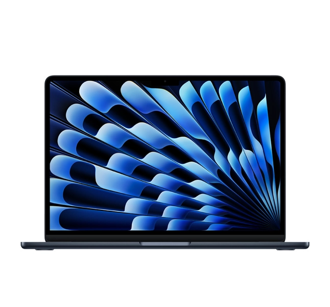 MacBook Air, 13-inch, M4 Chip, 10-core CPU, 10-core GPU, Midnight, 16GB memory, 512GB storage