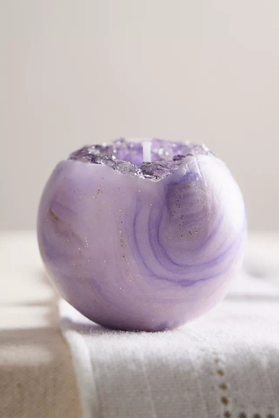 Geode Crystal Sphere Candle