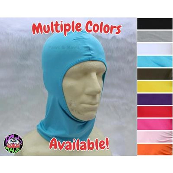 Fursuit Balaclava Cooling Dino Mask Hood Head Base Liner Lycra Spandex