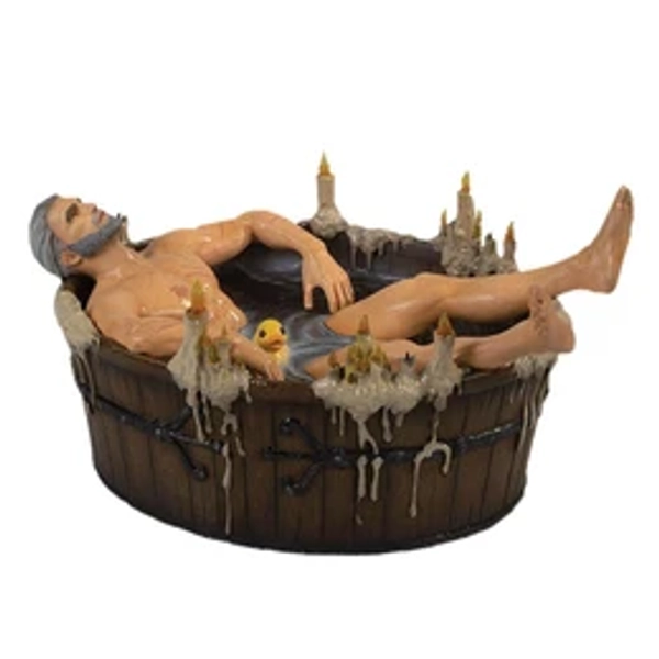 Dark Horse Comics The Witcher 3 Wild Hunt Geralt in the Bath Statuette