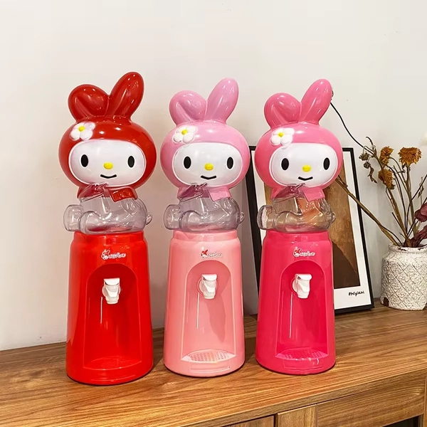 Sanrio Kawaii Hello Kitty Water Dispenser MyMelody Sweet Anime Children Home Girl Desk Safe and Portable 2L Mini Water Dispenser - AliExpress 