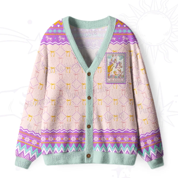 Purplehecate The Audacity  Ugly Cardigan Sweaters