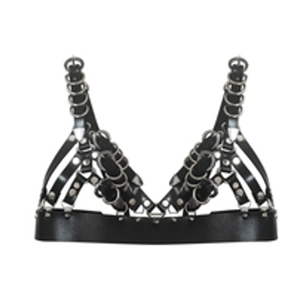 Sui Bra ( Black + Silver )