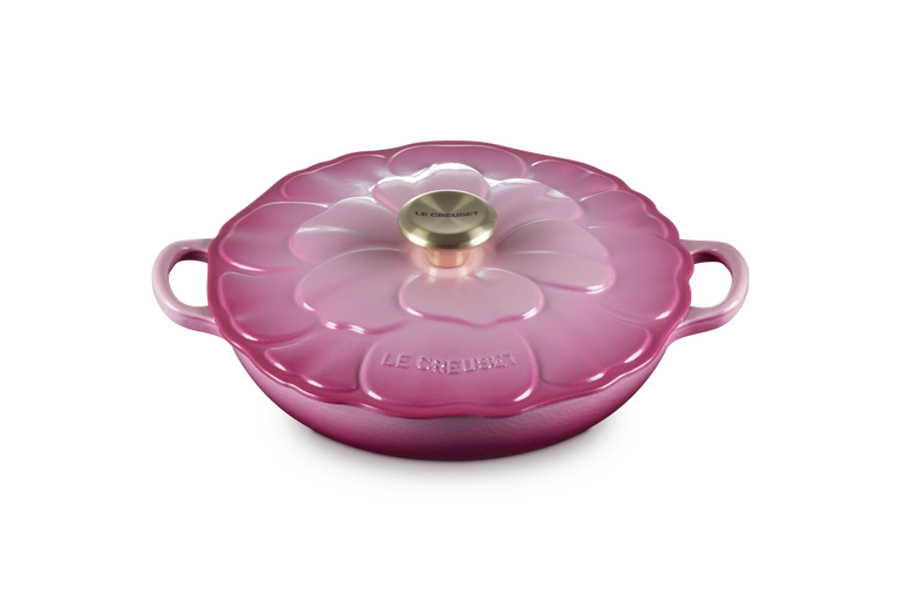 Faitout Pétales en fonte émaillée