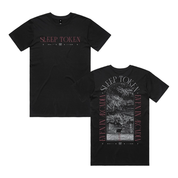 Even In Arcadia Arch Tee - Black