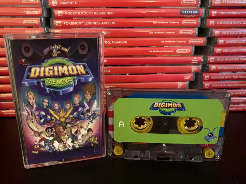 Digimon: the Movie (2000) Custom Cassette Tape for Soundtrack OST - Etsy