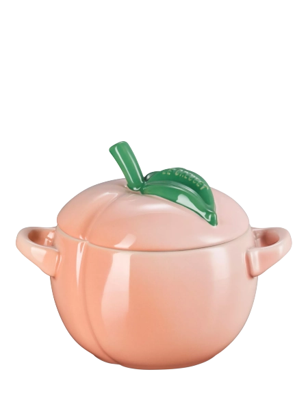 Le Creuset Stoneware Peach Petite Casserole, Peche