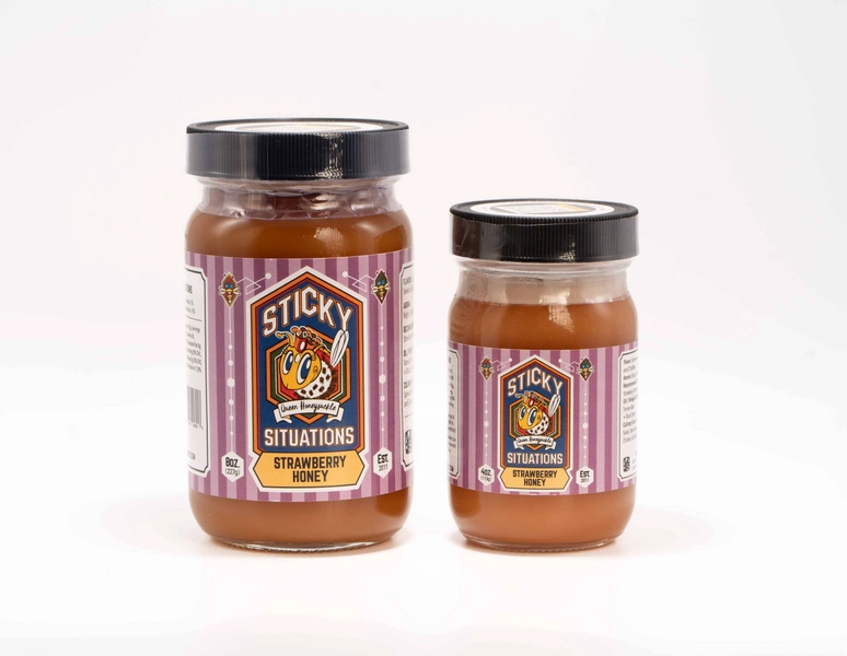 Strawberry Honey - Sticky Situations & Extra Virgin Oil
