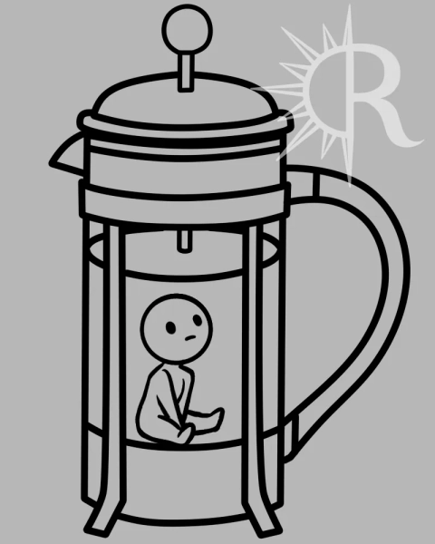 (YCH) French Press Reactive by Raes of Light (@raes_of_light)
