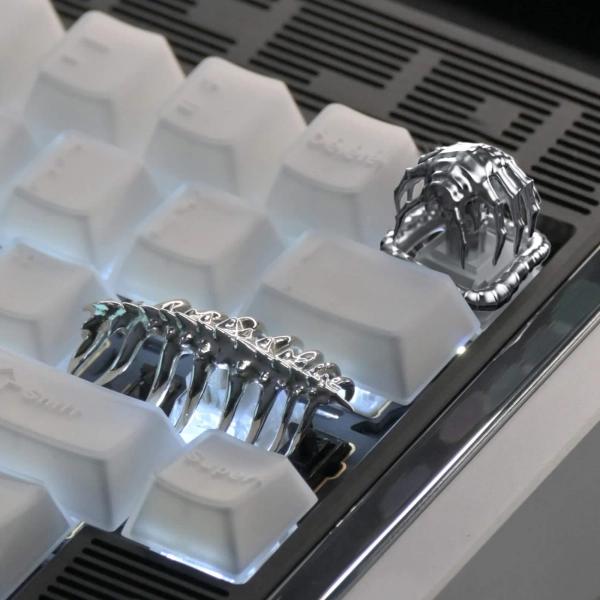 Aliens Facehugger copper black handmade cherry mx keycap