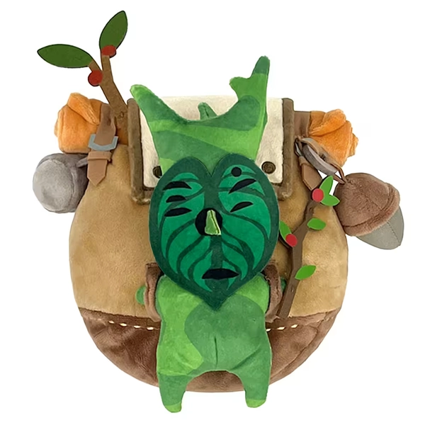 Korok with Backpack (brown) Soft Toy – The Legend of Zelda: Tears of the Kingdom