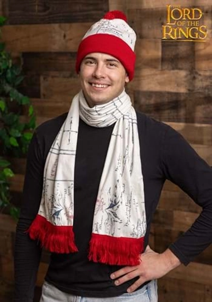 Hobbit Knit Hat & Scarf Set | Winter Accessories