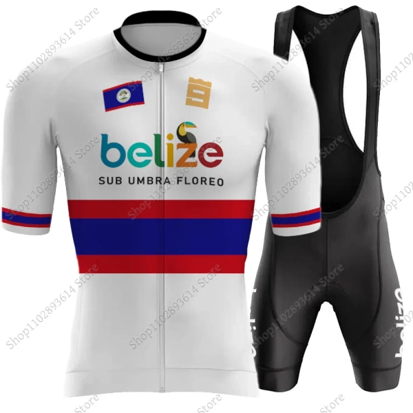 2024 Belize National Team Cycling Jersey Set Men Summer Clothing Short Sleeve Road Bike Shirts Suit MTB Shorts Wear Maillot Ropa - AliExpress 18