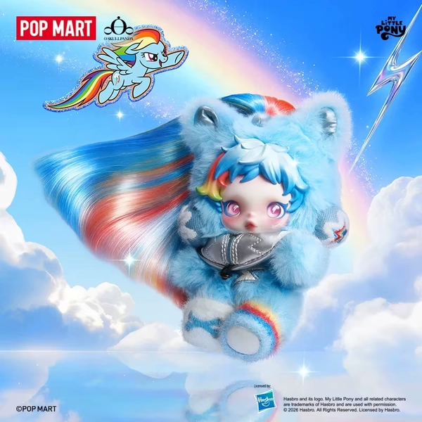 POP MART SKULLPANDA x My Little Pony 2 piece