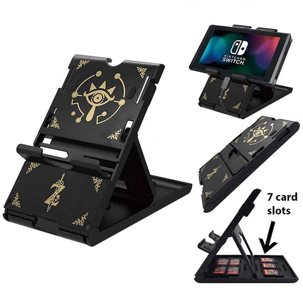 Zelda Playstand for Nintendo Switch Game Card Holder - Sheikah