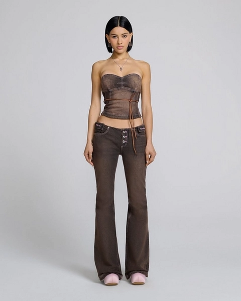 Strapless Bustier Top