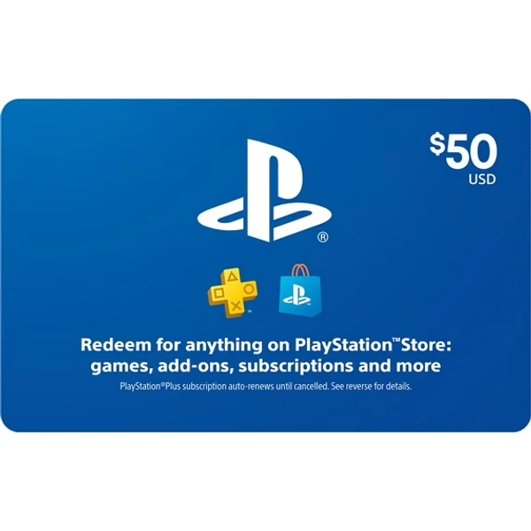 PlayStation Store $50 eGift Card [Digital]
