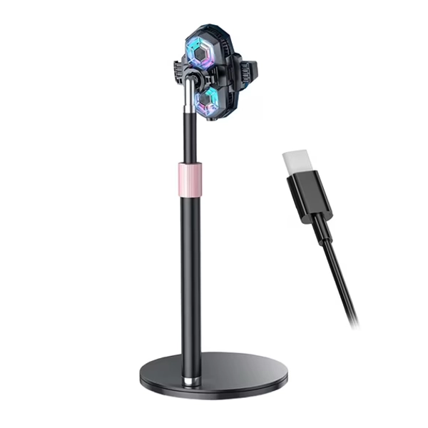 BQBQERT Height Adjustable Cooling Phone Holder