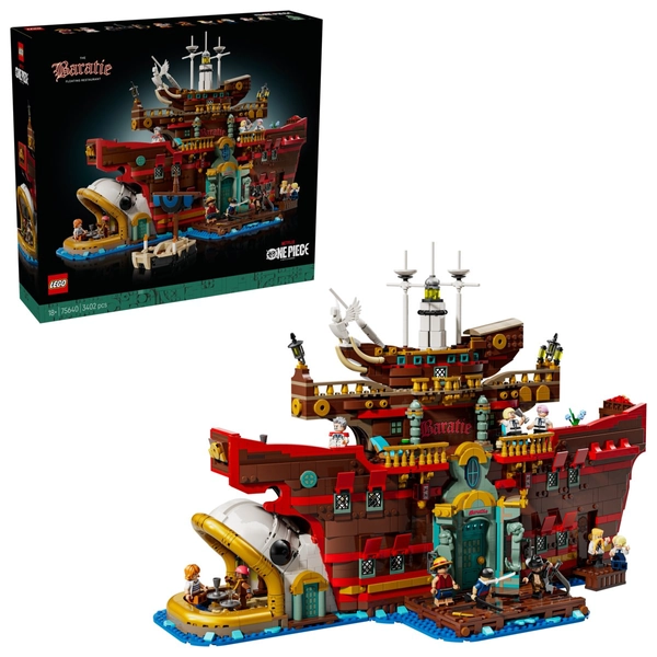 LEGO ONE PIECE, klocki, Pływająca restauracja Baratie, 75640