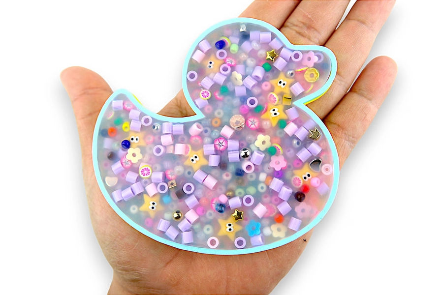 Duck Picky Party Pad™ and Tray - Satisfy Your Urge to Pick, Pop and Peel