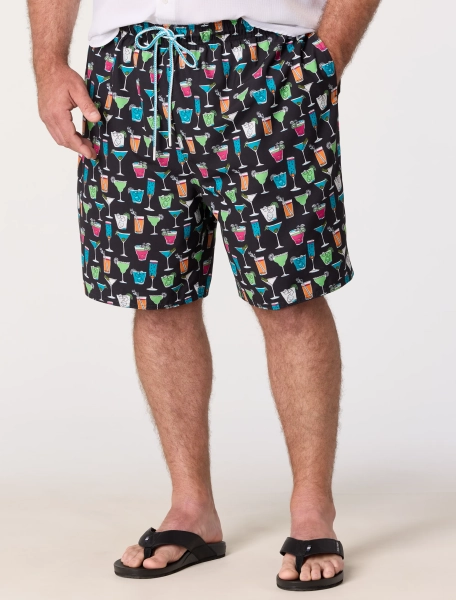 Cocktails Swim Trunks