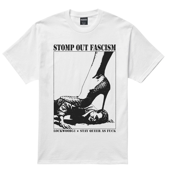 Stomp Classic T-shirt / White ā LOCKWOOD51