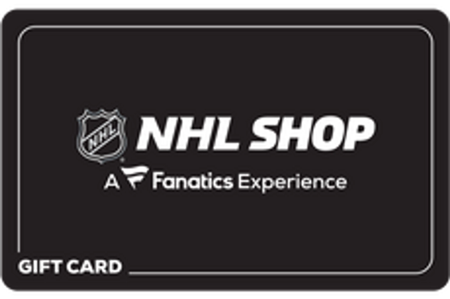 NHL Shop eGift Card $100 Gift Card
