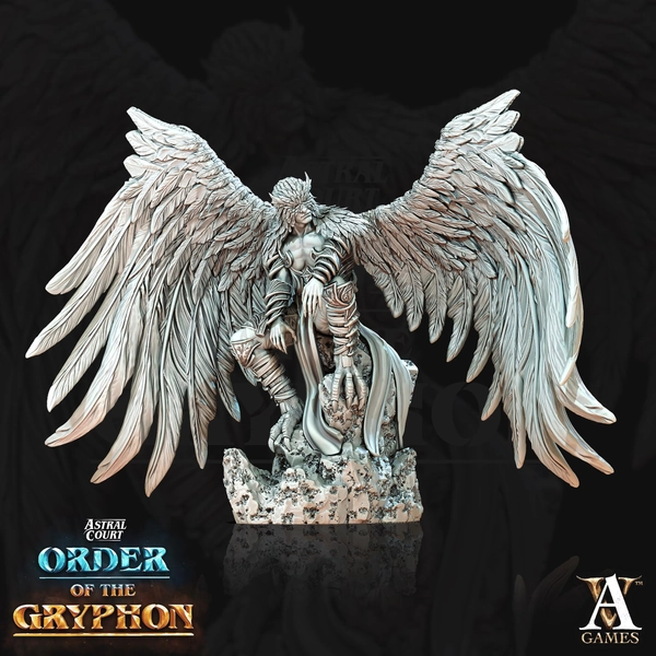 Male Celestial Angel, Solar, Deva | 3 Sizes /Scales | Dungeons and Dragons 5e figure | Pathfinder