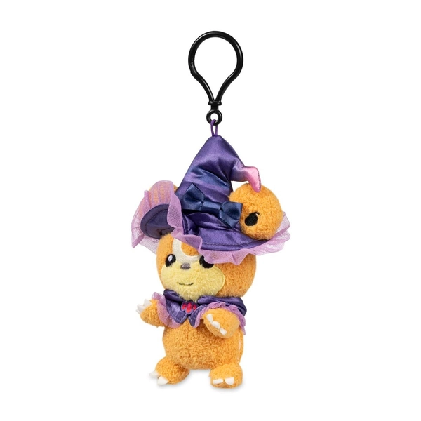Teddiursa Halloween Ghost Chateau Poké Plush Key Chain