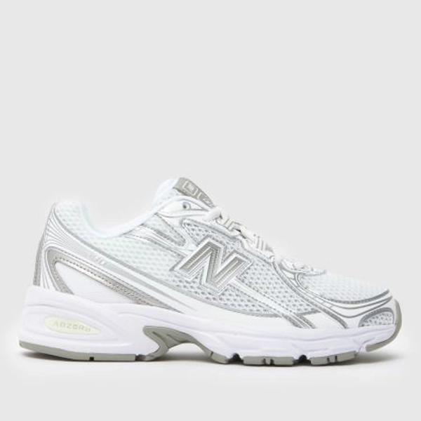 New Balance 740 Youth in White