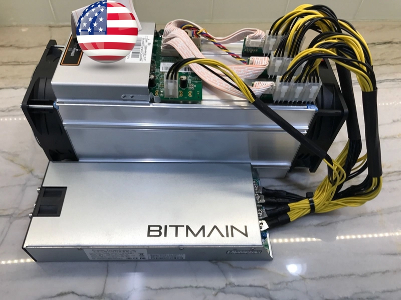 Bitmain Miner S9 13.5TH/s ASIC Miner+ PSU Good Working Condition IN BOX, USA
