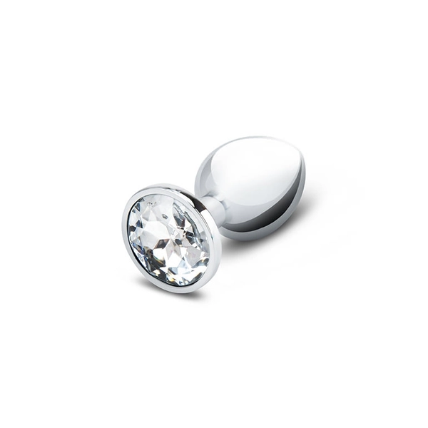 small metal jewel butt plug